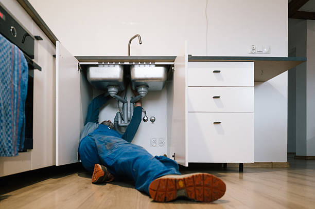 Professional Plumbing technician working in Worcester, MA